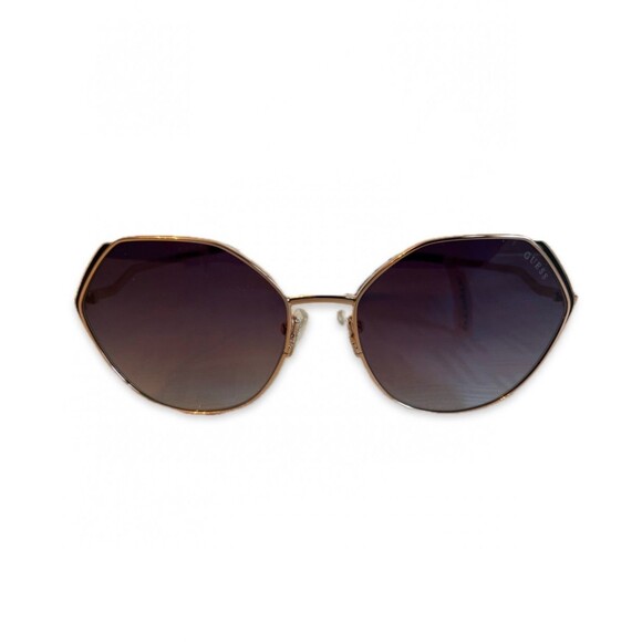 Guess Shiny Rose Gold Sunglasses GU7842 28B 58 - Case Not Included